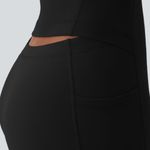 Halara Softlyzero Plush Active Dress Easy Peezy Edition Black Women’s size M Photo 3