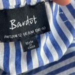 Bardot  | Striped Off-shoulder Button Down Blouse Sz 8 Photo 5