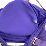 California Waves  NWT Shimmery Metallic Bandeau Bikini Top Purple Plus Size 16 Photo 6