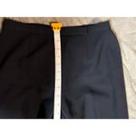 Kasper NWOT  Size 4 Black Women Trouser Pocket Zip Button 31" Inseam Professional Photo 5