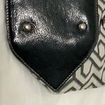 Nine West  Black and Silver Tote Bag Photo 7