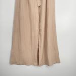 Allegra K Women's Pockets Tie Knot High Waist Wide Leg Paperbag Pants Size M Photo 5