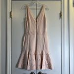 Ted Baker London Knit Stitched Detail Dress Blush Pink size 3 M Photo 16