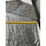 Banana Republic  Gray Sequin Front Long Sleeve Sweatshirt Women's Size L Stretch Photo 6