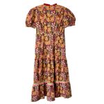 Marie by Victoria Dunn Genevieve Dress Midnight Rose Print large Plum Floral Purple Photo 5
