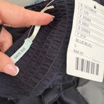 Anthropologie NWT  Fairy Dress Large Blue gray A-Line Spaghetti Straps Photo 4