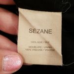 Sézane 💕SEZANE💕 100% Silk Button Down Shirt Dress ~ Black Floral Print XS Photo 12