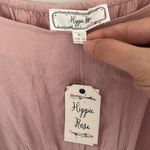 Hippie Rose  Pink Crop Top Small NEW!!! Photo 3