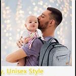 Hap Tim Diaper Bag Book Bag Backpack Gray Photo 14