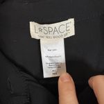 L*SPACE Pacifica Tunic Black Shirt Dress Drawstring Waist Kimono Sleeve M/L Size undefined Photo 3