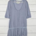 Deletta | Anthropologie Blue Top Blouse Size Small Photo 0
