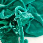 RHODE Jemima Maxi Dress Crushed Velvet Emerald NWT Size‎ 0 Green Size XL Photo 7