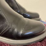 Dr. Martens Women's Flora Leather Chelsea Boot Size 7 Black Short Trendy Grunge Photo 2