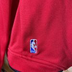 Adidas NBA Chicago Bulls Embroidered Red Zip Up Jacket Small Photo 7