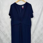 Vince Camuto Plus-Size Twist-Front Flared-Leg Jumpsuit Size 3X Photo 4