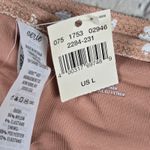 Aerie  Bikini Bottoms Tan White Speckle Textured Swimsuit Size L Photo 4