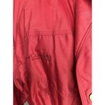 Columbia Womens Red Long Insulated Heavy Coat Hooded Parka Full Zip Sz M Photo 12