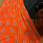 Boden Ella coral paisley jersey dress 12L Pink Size 12 Photo 6