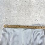 Michelle Mason  Silk Charmeuse‎ Tapered Banded Open Side Slit Trousers Sz 0 Photo 6