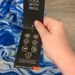 Ibkul Devon Blue Mandarin Collar Dress Size Large Photo 4