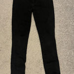 Abercrombie & Fitch Simone High Rise Ankle Frayed Black Skinny Jeans Photo 0