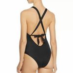 Tori Praver  Maxime Black One Piece Swimsuit Small New Tags Photo 1