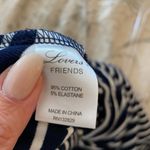 Lovers + Friends Take Me Away Wrap Midi Skirt in Nautical Navy Stripe Sz Medium Photo 8