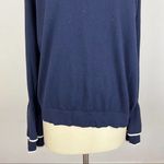 Boden Navy Blue Bell Sleeve Sweater Size 16 Photo 3