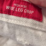 Lucky Brand  White High Rise Wide Leg Crop Jeans Size 8/29 Photo 5