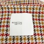 Rosetta Getty Houndstooth Woven Print Pattern Full Zip  Crewneck Zip Jacket XS Photo 1