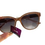 Trend Sunglasses Women's One Size Round Pink Gold Accents Shades UV400 NWT NEW Photo 2