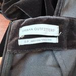 Urban Outfitters Stretch Velour Tie Back Shorts Short Romper Onesie - size small Photo 2