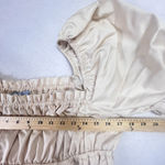 Antonio Melani Crop Peplum Blouse Women’s Large Angel Sateen Cottagecore Western Photo 8