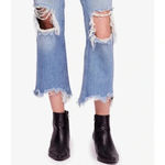 Free People  Maggie Mid Rise Straight Leg Jeans in Aged To Perfection Size 27 Photo 10