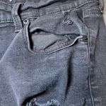 Mudd FLX Stretch Low Rise Skinny Distressed Ripped Jeans Womens 15 Black Denim Photo 13