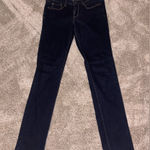 Abercrombie & Fitch Dark Blue Women's Straight Leg Jeans Photo 0
