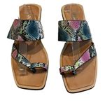 Franco Sarto Sarto by Ediana Sandal Orchid Snake Leather, Sz 8 Photo 2