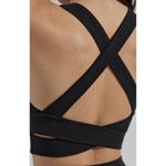 Buffbunny  M Medium Alpha Sports Bra Argyle Diamond Print Blue Gym Athletic RARE Photo 1