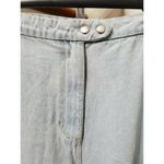 Pretty Little Thing Women's Light Blue Denim Cotton Wide Legs Casual Pants Size 20 Photo 2