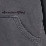 American Giant Women's Vintage Wash Relaxed Classic Full Zip 2.0 Size S Blue Photo 4