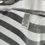 Umgee  Black White Striped single button Blazer L casual costume contemporary Photo 10