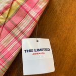 The Limited  NWT Mini Skirt Plaid Pink, White, Green, Yellow Pencil Spring Summer Photo 5
