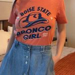 Homefield Authentic orange Boise State Bronco Girl short sleeve t-shirt 🤠 Photo 0