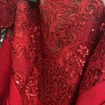 Tadashi Shoji  OTTILIE SEQUIN EMBELLISHED CREPE GOWN Photo 6