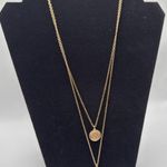 Amber Sceats Double Coin Layered Necklace Photo 0