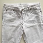 Kut From The Kloth Diana Skinny Jeans White size 10 Photo 2
