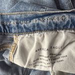 American Eagle  SZ 8 Highest Rise 90s Boyfriend Jeans Distressed Rips Zip-Fly Photo 12