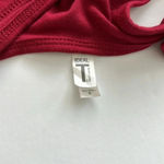 Source Unknown Deep Red Racerback Football Tank Sz SM Photo 3