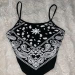 SheIn Paisley Print Bandana Cami Top Photo 0