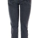 AG Adriano Goldschmied Gray The Stevie capri slim Straight capri Jeans size 29 Photo 1